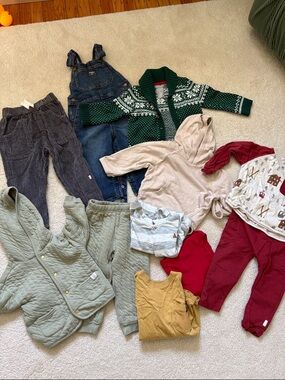 18-24 mo baby boy winter lot